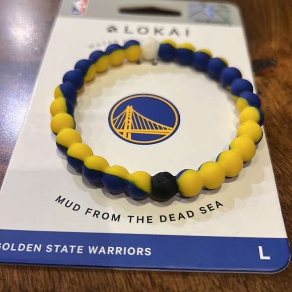 Lokai NBA Golden State Warriors Bracelets Size Large HTF - Picture 3 of 3